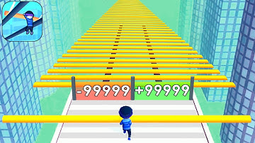 Satisfying Mobile Game Roof Rails Top Free Gameplay Walkthrough All Levels Latest Update Max Speed