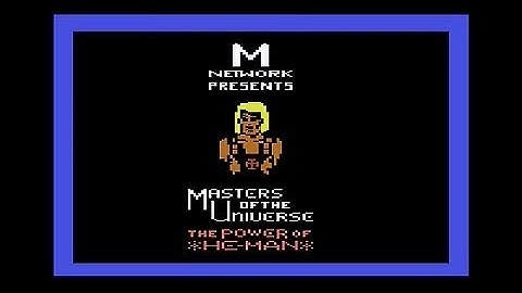Masters of the Universe: The Power of He-Man (Atari 2600) Gameplay