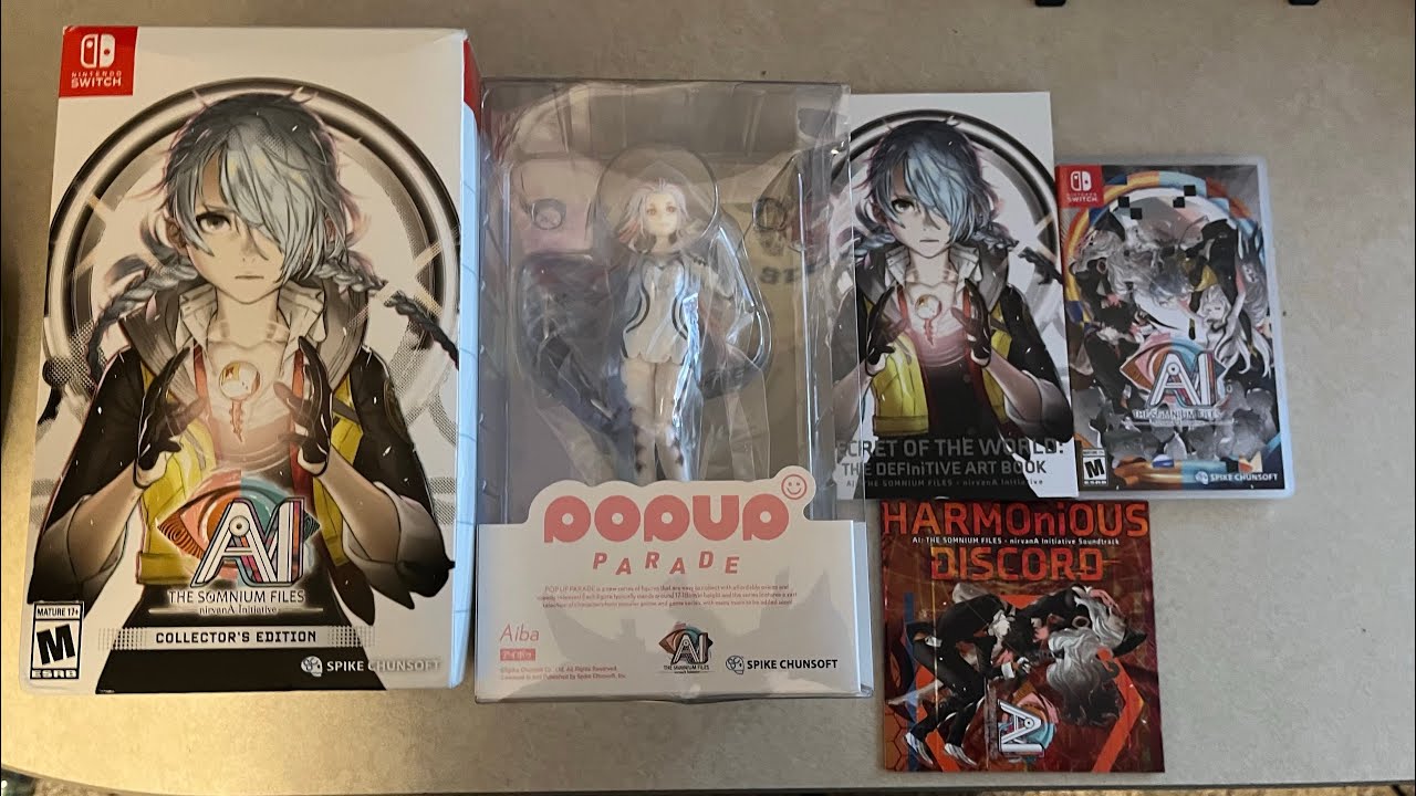Unboxing AI: THE SOMNIUM FILES - nirvanA Initiative COLLECTOR'S