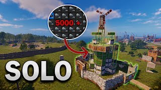 How HQM Quarry Made Me the RICHEST SOLO - Rust Console Movie