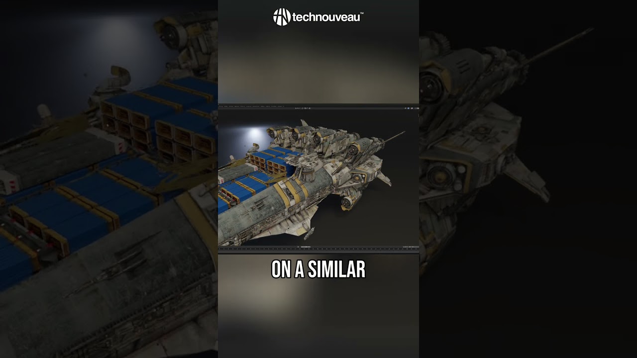 Aircraft Carrier 3D Model: Bridge & Radar Details Revealed! #shorts