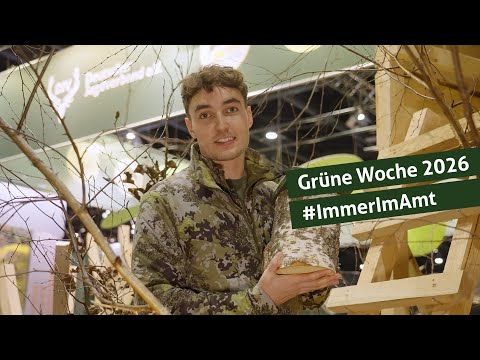 DJV@Grüne Woche 2026 | Immer im Amt – Nistkästen aufhängen