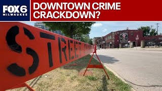Downtown Milwaukee violence; mayor outlines action plan | FOX6 News Milwaukee