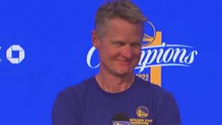 Steve Kerr talks CURRY'S EJECTION & JORDAN POOLE'S GAME WINNER Postgame Interview vs Grizzlies Guide