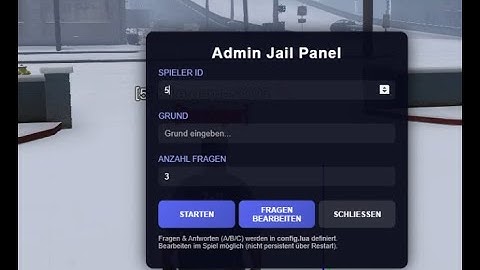Admin Jail ESX Script