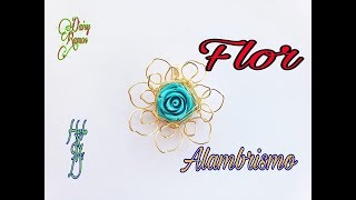 #daisyramosyoutube Flor en Dimenciones, Alambrismo DIY