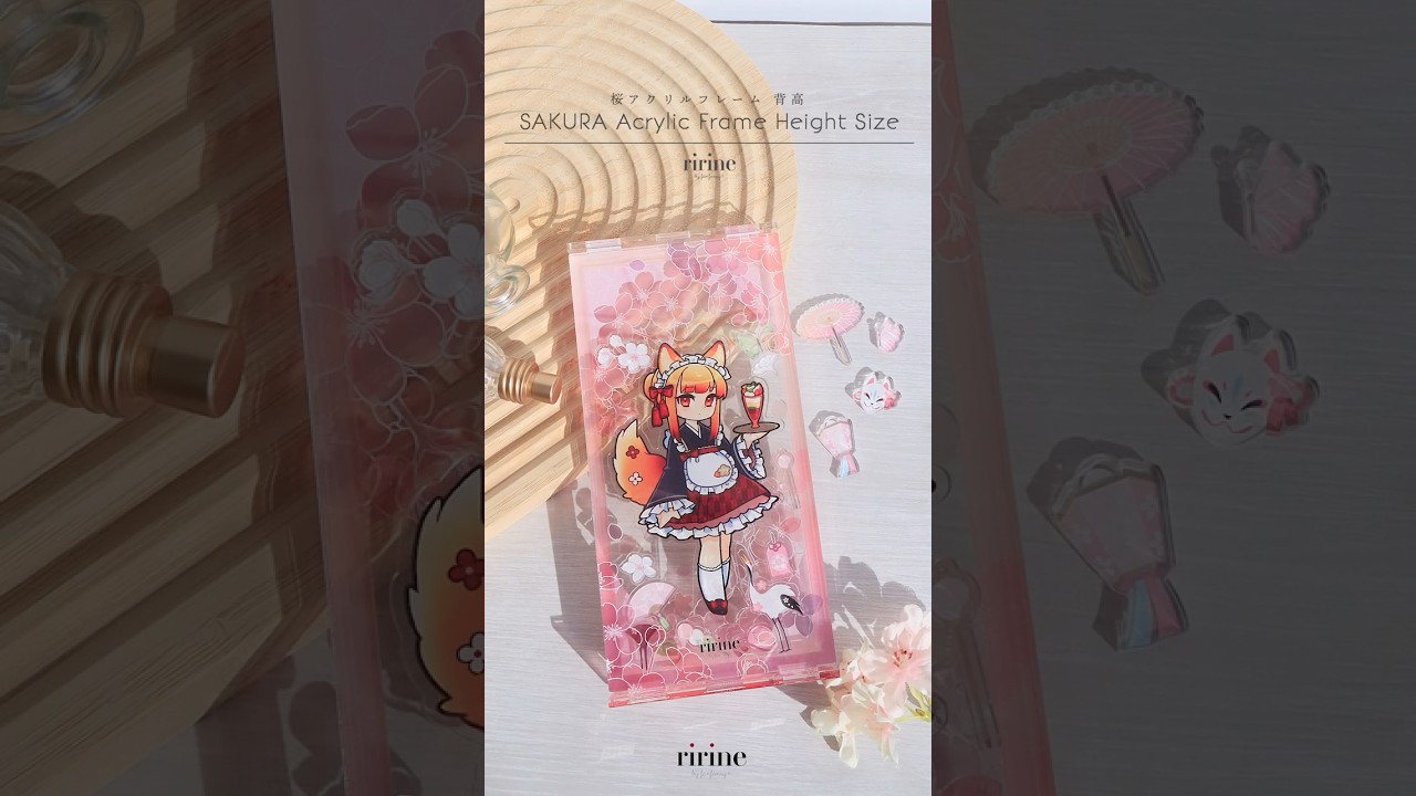 桜アクリルフレーム 背高 新緑色| FUKUYA ONLINE フクヤオンライン
