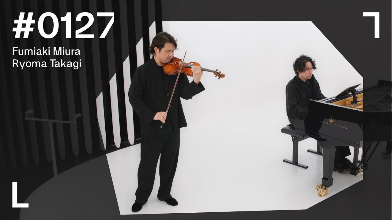 Fumiaki Miura & Ryoma Takagi | M. Ravel Tzigane #ConcertLab - YouTube