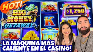 🏦 LA MAQUINA MAS CALIENTE EN EL CASINO BIG MONEY GIVEAWAY EN @SemHardRockHollywood  #jackpot