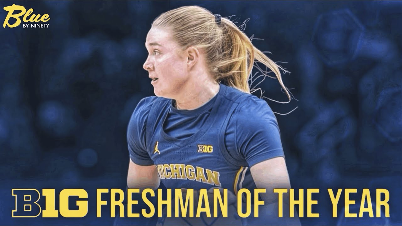Big Ten Freshman of the Year Olivia Olson Talks Her First Year With Michigan Basketball