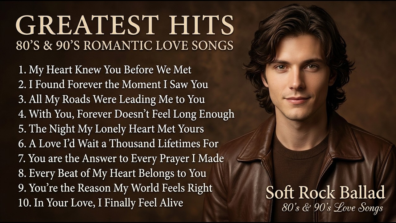 80's 90's Love Ballad Greatest Hits | Soft Rock Ballads Playlist | love ...