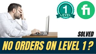 Fiverr No orders on level 1 | Fiverr Level 1 order issue | solved