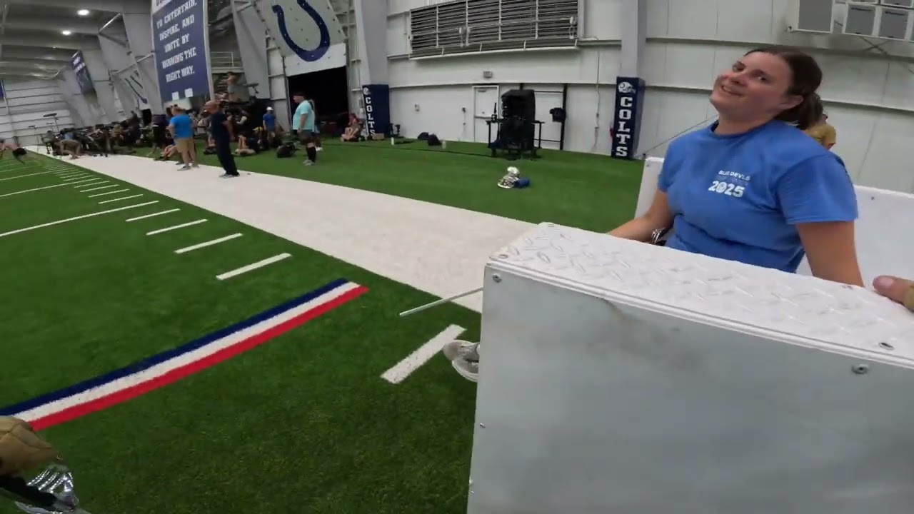 Blue Devils 2025 Colorguard Headcam