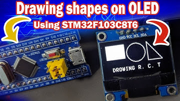 How To Drawing Shapes on OLED with STM32F103C8T6 | Keil & STM32CubeMX Tutorial