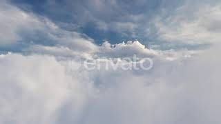 Fly Above Clouds | Motion Graphics - Envato elements