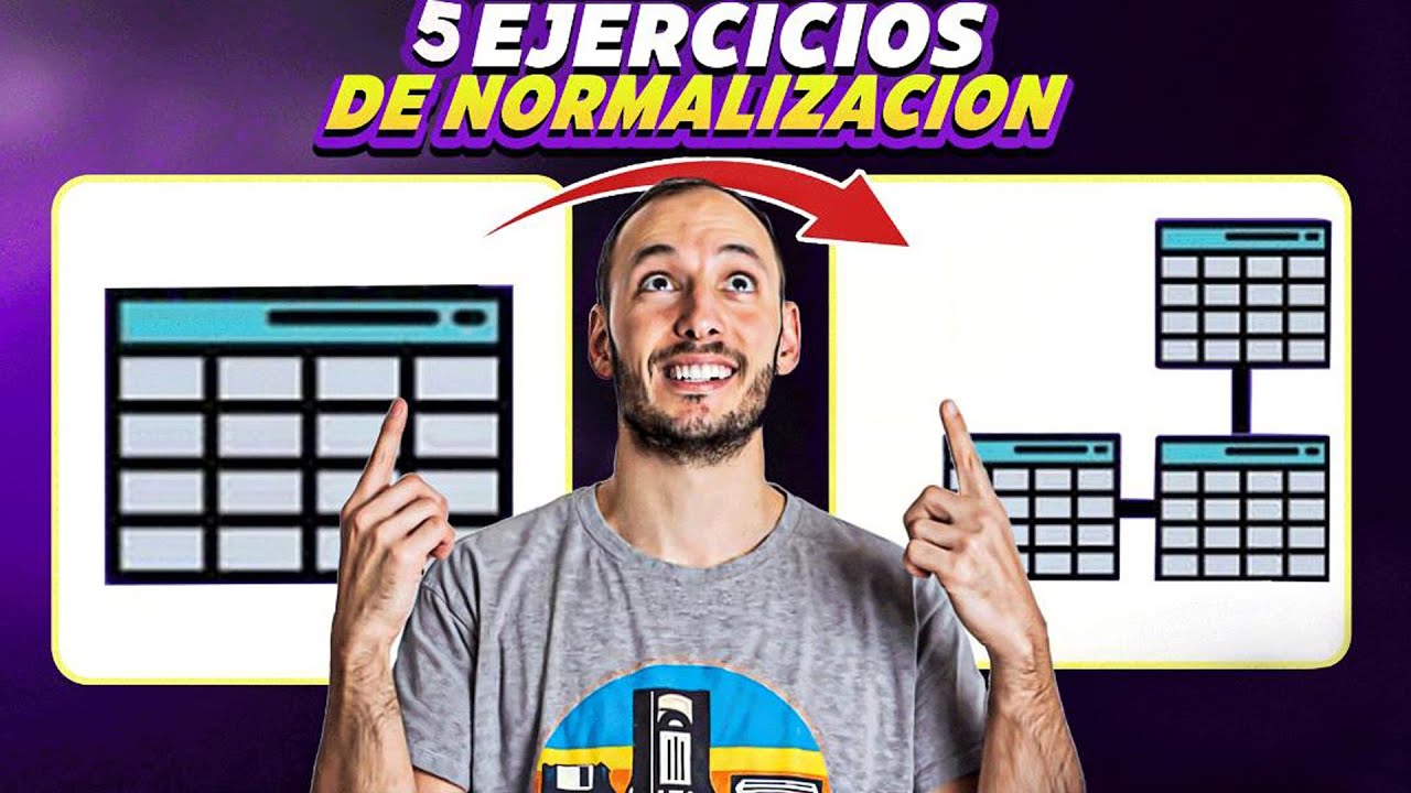 5 Ejercicios de normalizacion de base de datos