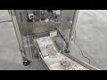 Continuous type VFFS with rotary hot belt sealing