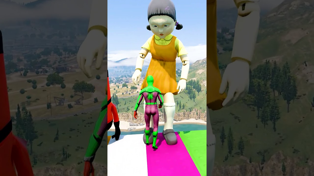 GTA 5 Epic Water Ragdolls | Spider-Man Jumps / Fails ep.16938 