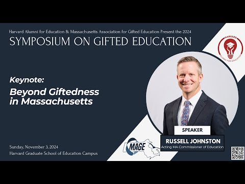 2024 Symposium on Gifted Education Johnston Opening Keynote