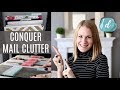 The SECRET organized mail & receipts! (NO MORE CLUTTER!)