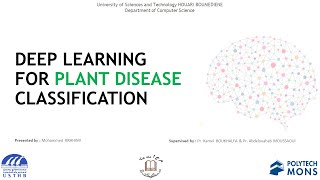 MT 180 Mohammed Brahimi DEEP LEARNING FOR PLANT DISEASE CLASSIFICATION