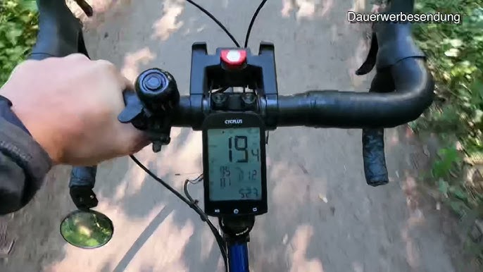 Schicker Fahrradcomputer Omata One: Sieht analog aus, hat aber GPS
