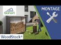 Vidéo: Bûcher métal Woodstock 230 229x102x199cm extérieur