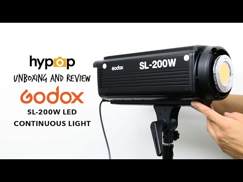 Unboxing and of the SL-200W LED Continuous Light - YouTube