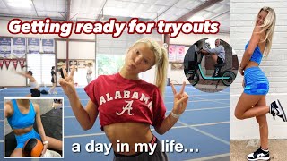 DAILY VLOG | working out, worlds, tumbling + stunting