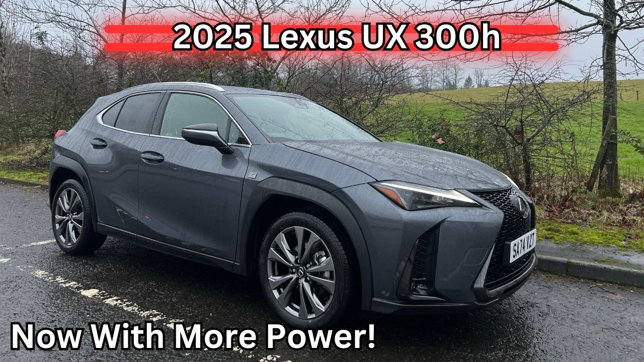 Тест-драйв и обзор обновленного Lexus UX 300h 2025 года | Посмотрите перед покупкой! | F Sport De...