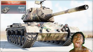 [STOCK] JAPANESE PATTON Grind Experience 😱😱😱 The WORST STOCK tank in War Thunder!!! (I'm not jok)