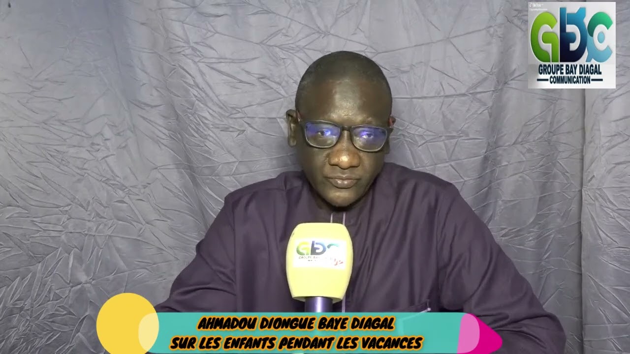 Ahmadou Diongue Baye Diagal Pendant les périodes de vacances