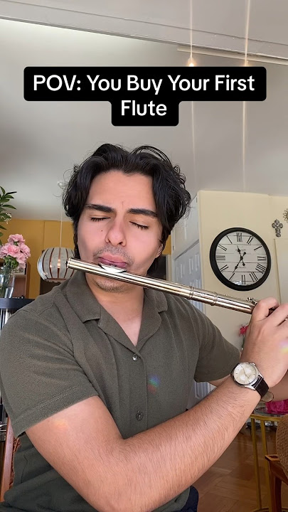 POV: You Buy Your First Flute 🤩