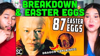 HOUSE OF THE DRAGON Ep 10 Breakdown REACTION! | Every Easter Egg & Ending Explained | ScreenCrush