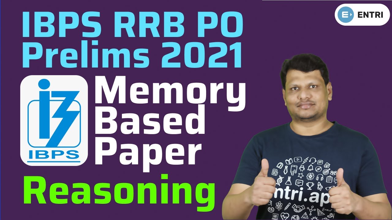 IBPS RRB PO Prelims 2021 Memory Based Paper | Reasoning | IBPS RRB ...