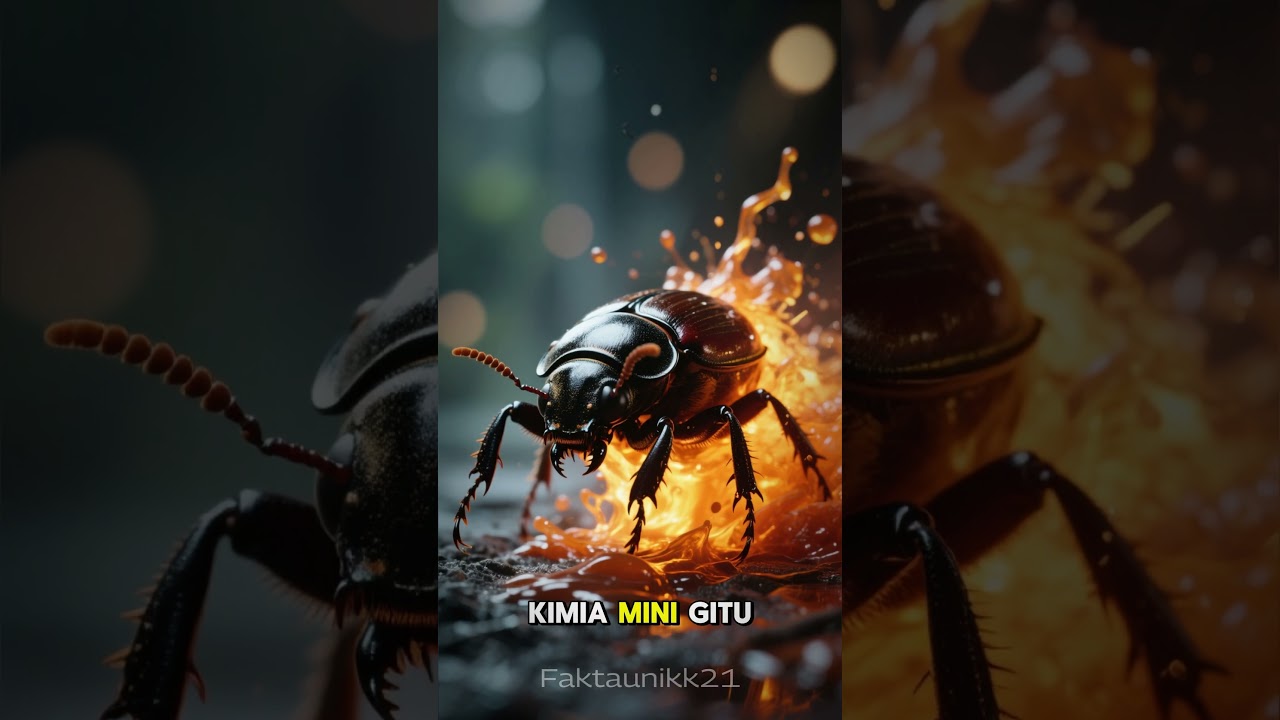 Kumbang nya bisa meledak!!?? Fakta unik kumbang bomber