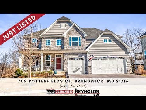 709 Potterfields Court, Brunswick, MD home video tour