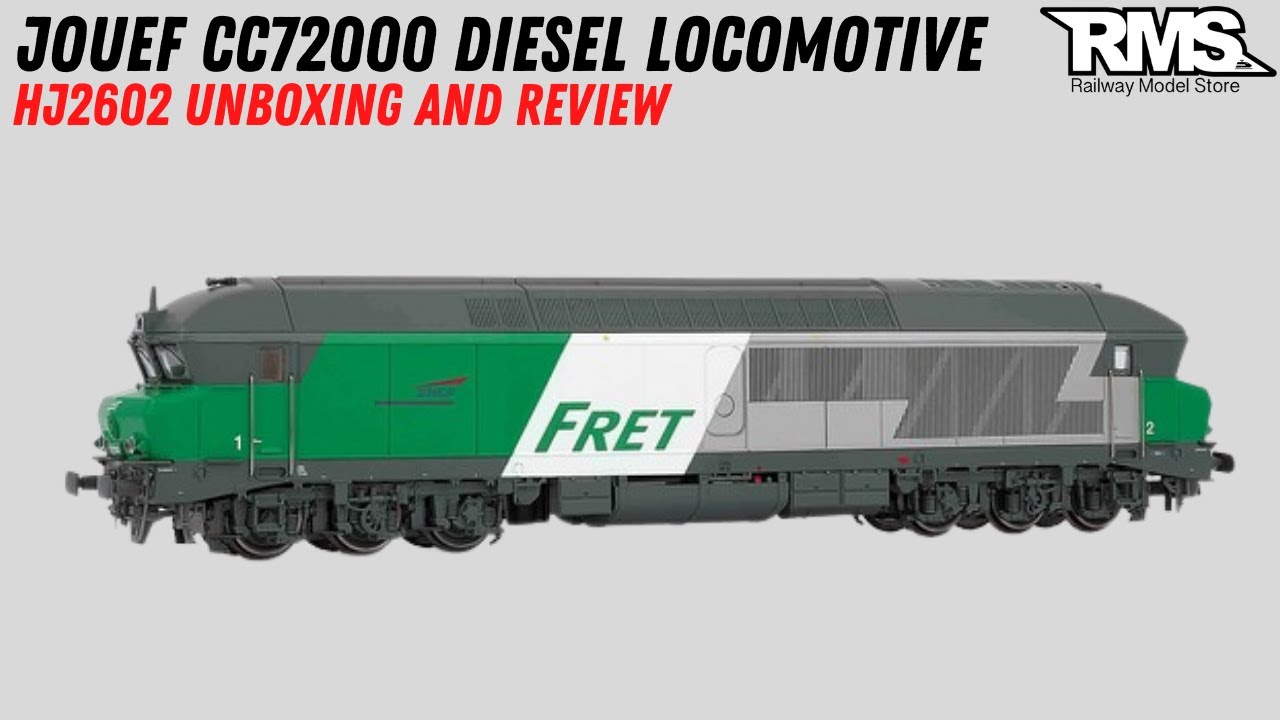 British Man VS French Train - JOUEF Loisirs SNCF FRET CC72000