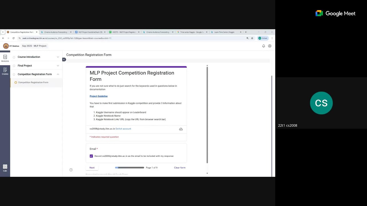 MLP Project Orientation | T3 25