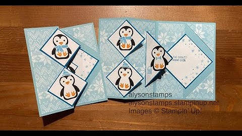 Fold Back Pop Up Card Stamping Tutorial Technique Tuesday