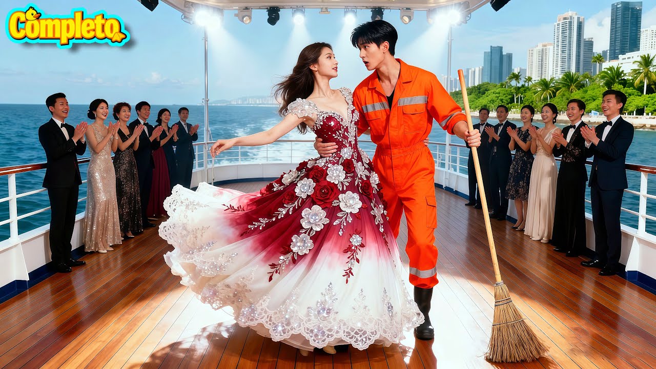 Se Burlan Del CEO Sucio Limpiador, Pero Solo Una Chica Pobre Lo Invita A Bailar—¡Y Él Se Enamora!