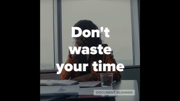 Document scanner - PDF & Word