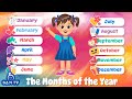 Months of the Year Song for Kids | 12 Months of the Year | SAM TV