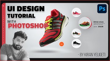 UI Design Tutorial for Beginners | Photoshop Tutorial l | UI/UX Design Tutorial