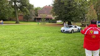 Bugatti Veyron Drives on Grass