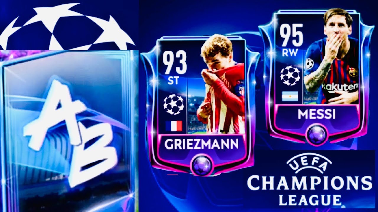 Champions League Packs Opening I Claimed All Messi Stage Packs In Champions League Fifa Mobile 19 Youtube