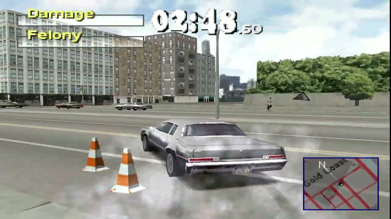 Driver 2 [PS1] - Gameplay 4K 60FPS