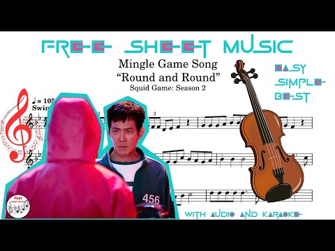Mingle Game Song "Round and Round" (in A major)