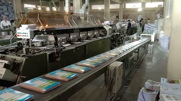 Kolbus perfect book binding machine