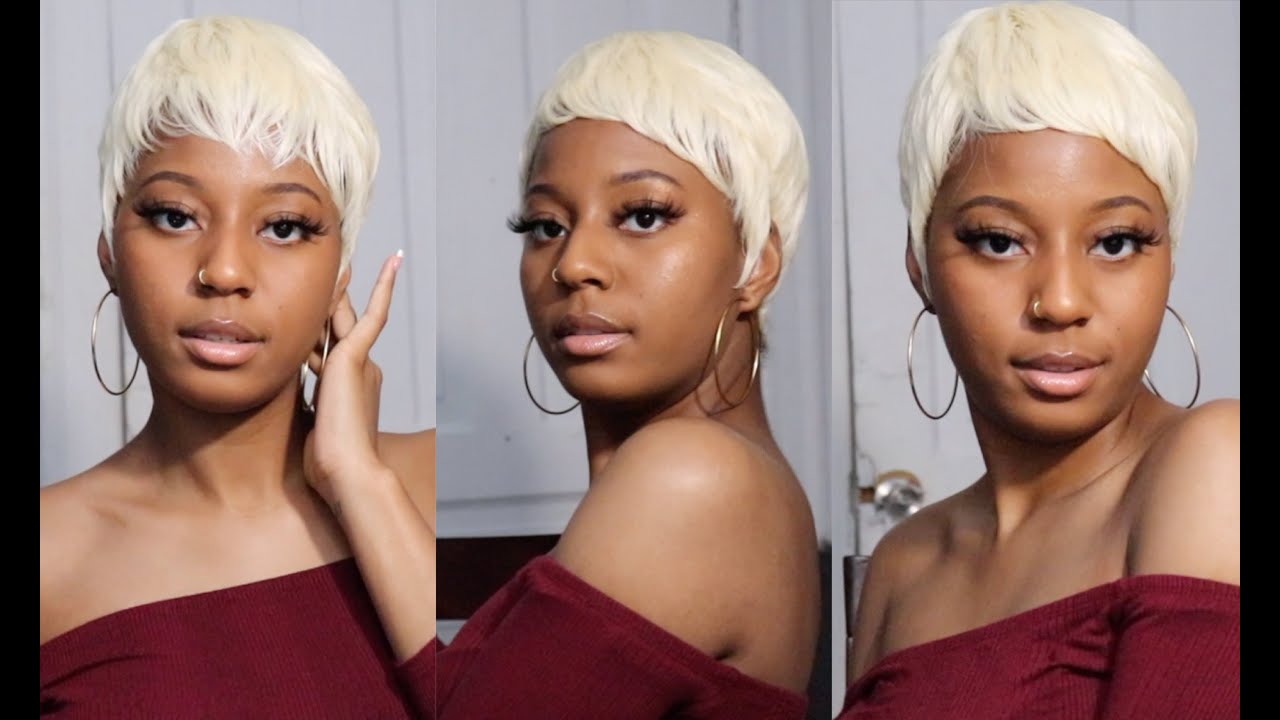 BOMB PIXIE BOMBSHELL WIG ✨| $17 HAILEY WIG REVIEW || faithslayedit